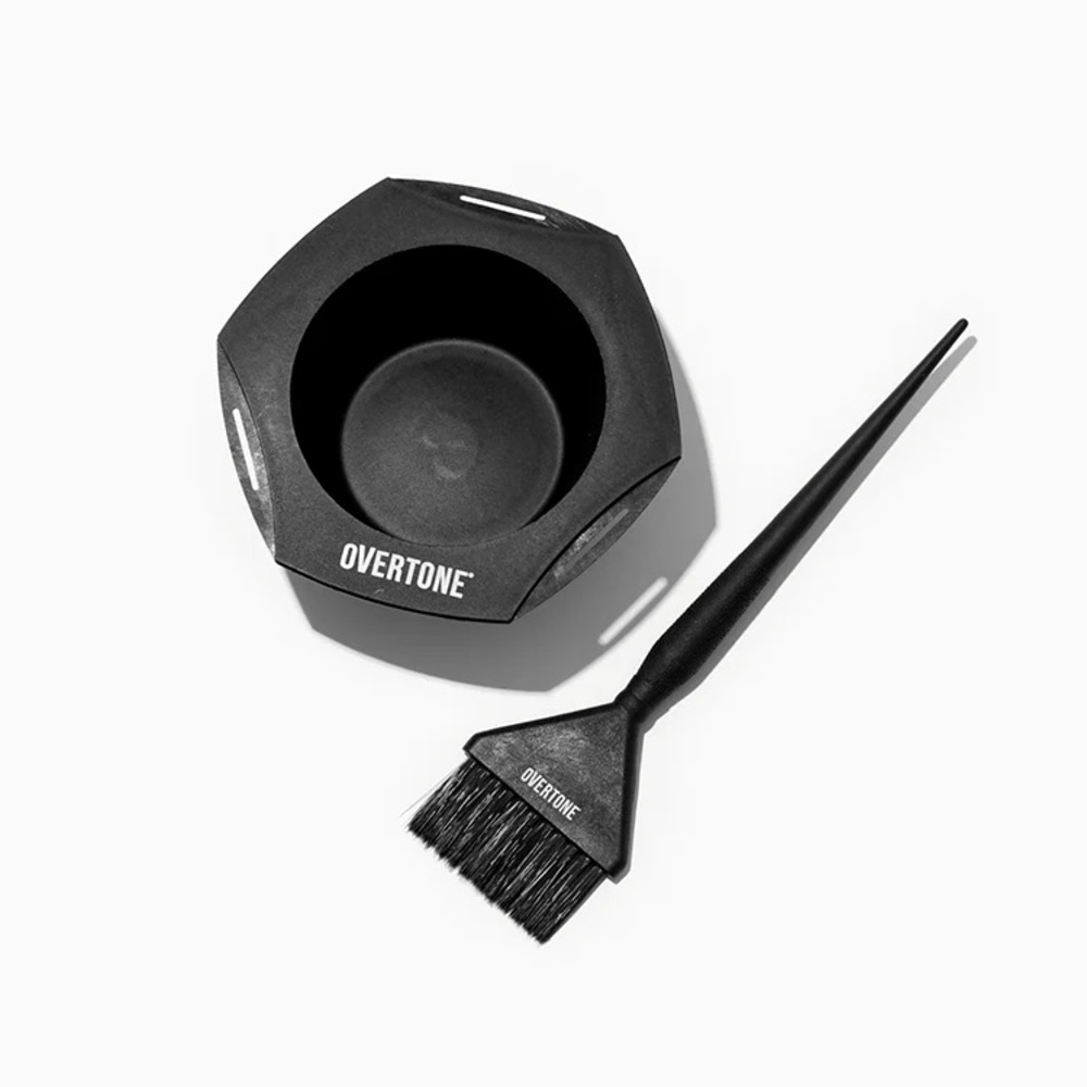 OVERTONE Color Mixing Bowl, Brush Kit & Gloves